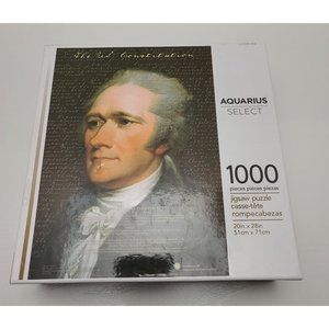 NEW Aquarius Select Smithsonian Alexander Hamilton Constitution 1000 pc puzzle